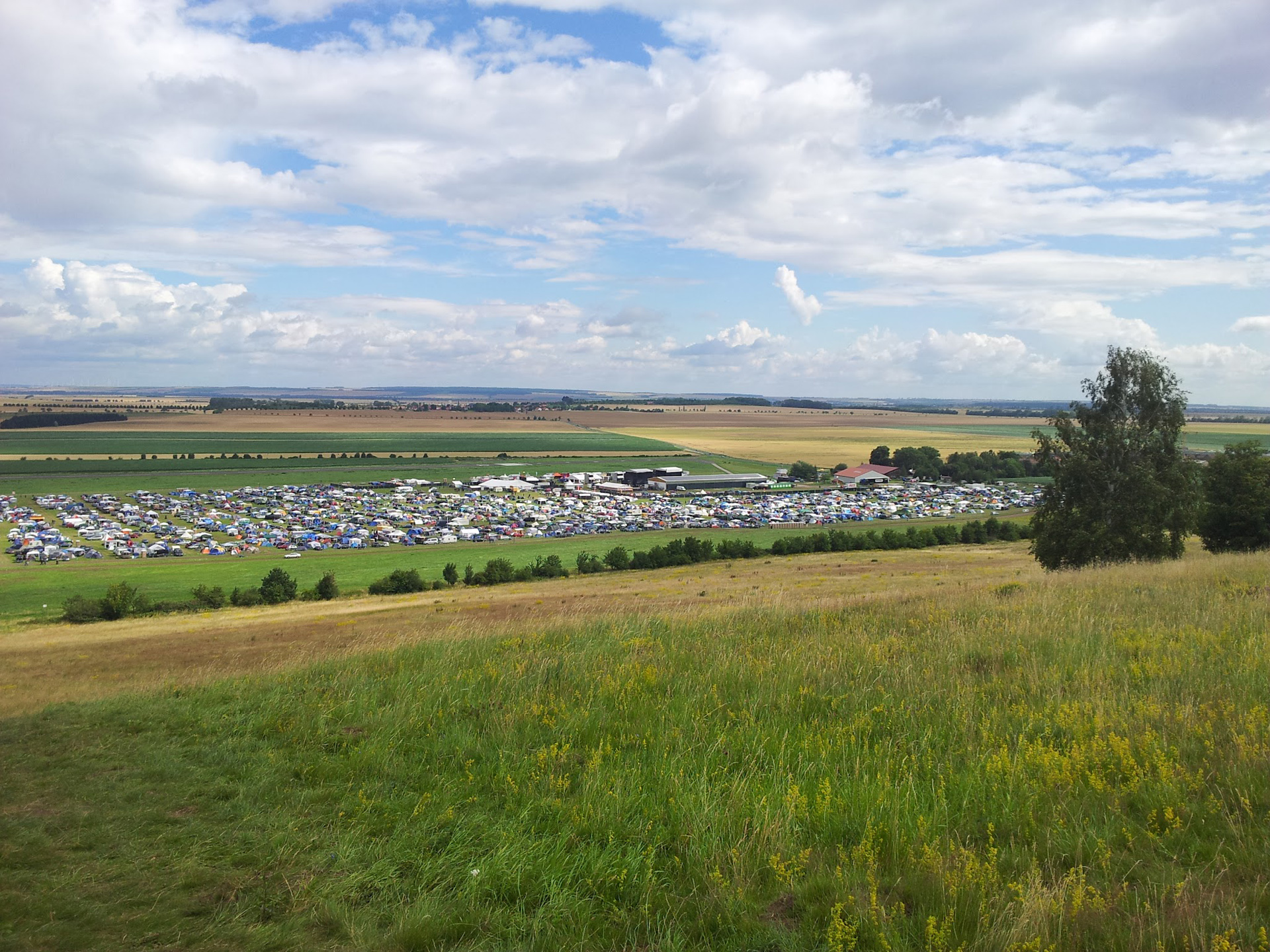 Dieses Jahr bin ich zum Rockharz Festival gefahren.