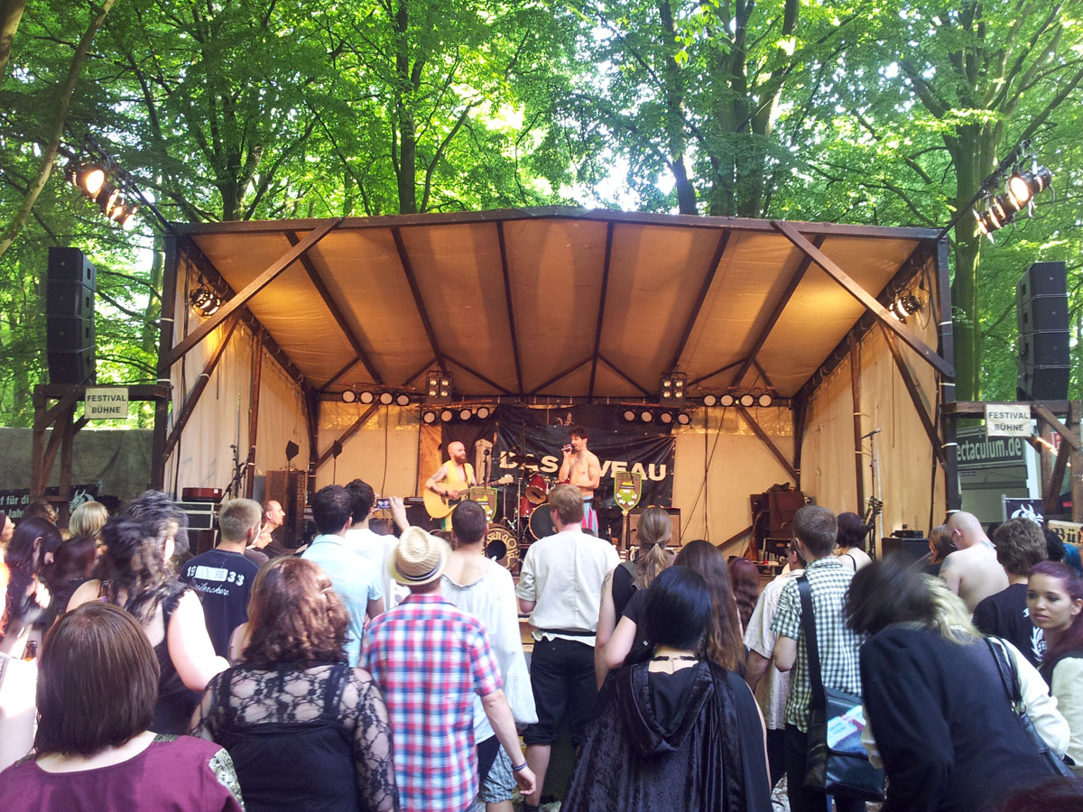 Dieses Jahr ging es natürlich wieder auf das Mittelalterlich Phantasie Spectaculum in Hohenwesstedt.