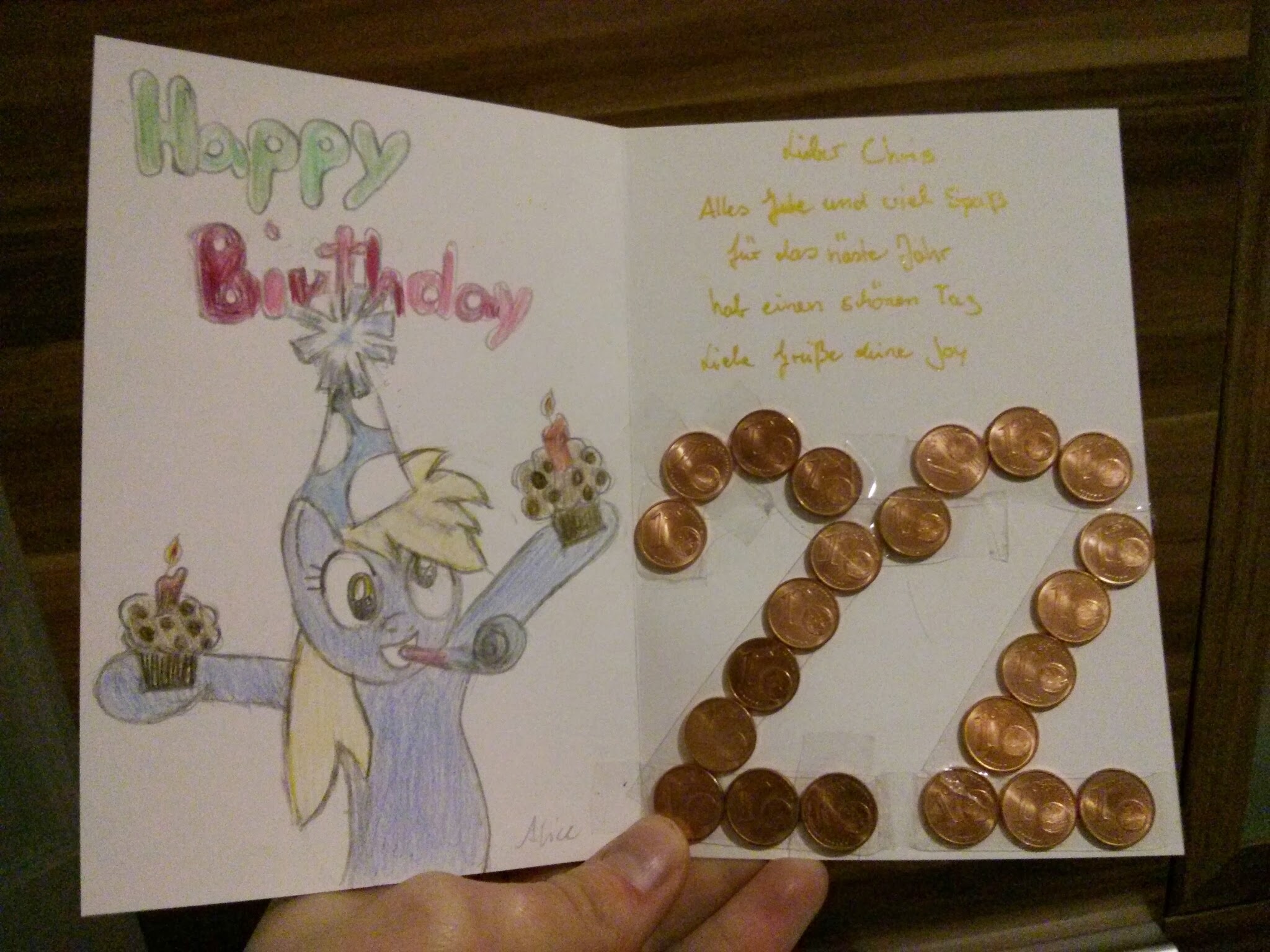 Und schon wieder Geburtstag.