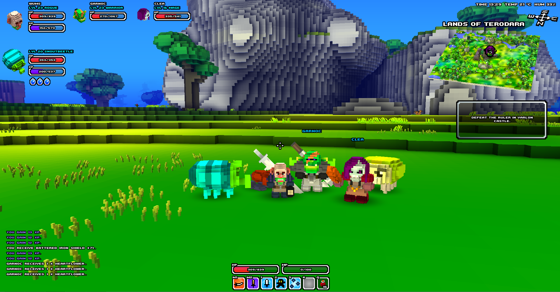 Ich habe ein neues Spiel für mich entdeckt.