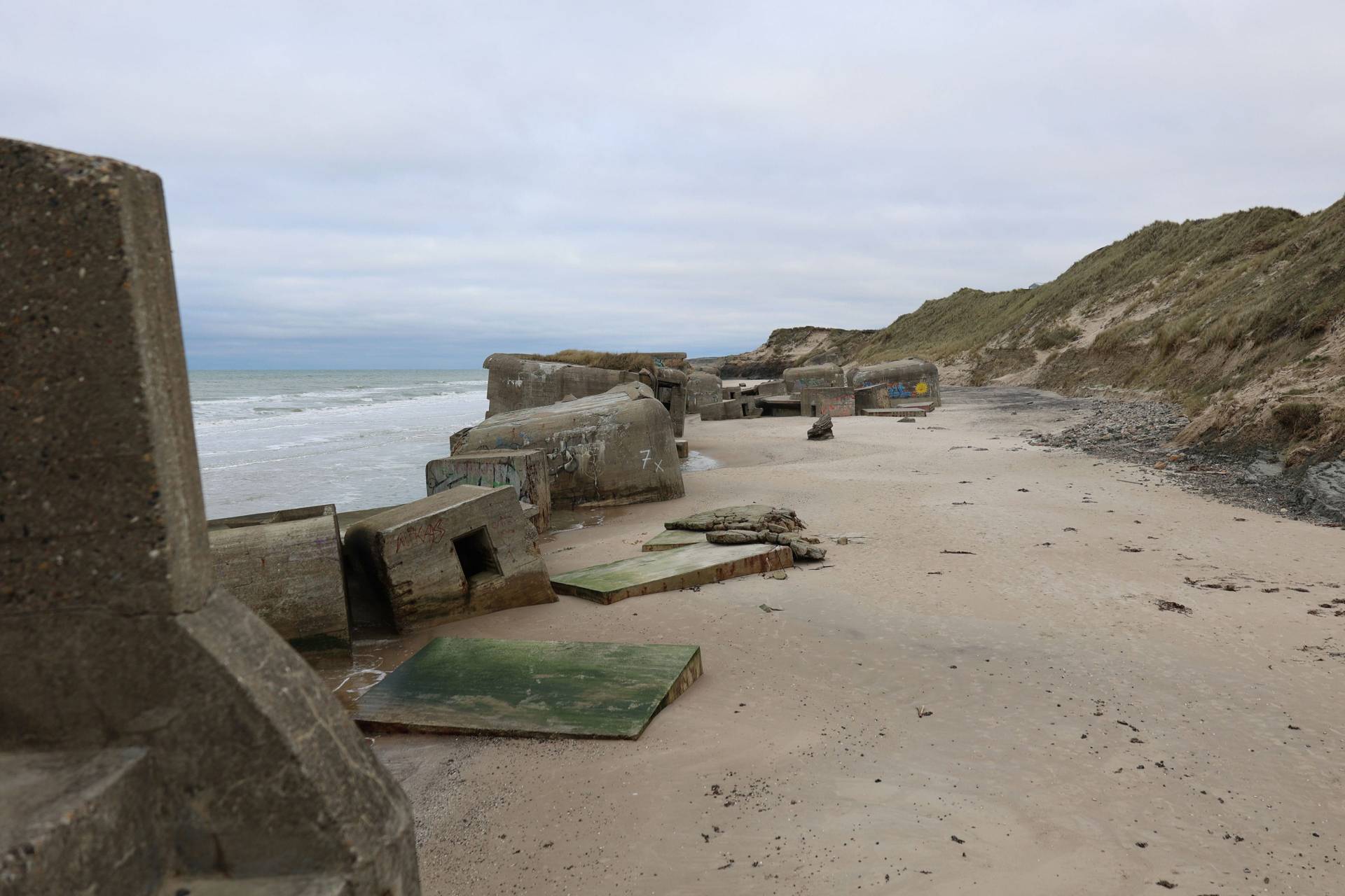 Bunkerbatterie in Løkken