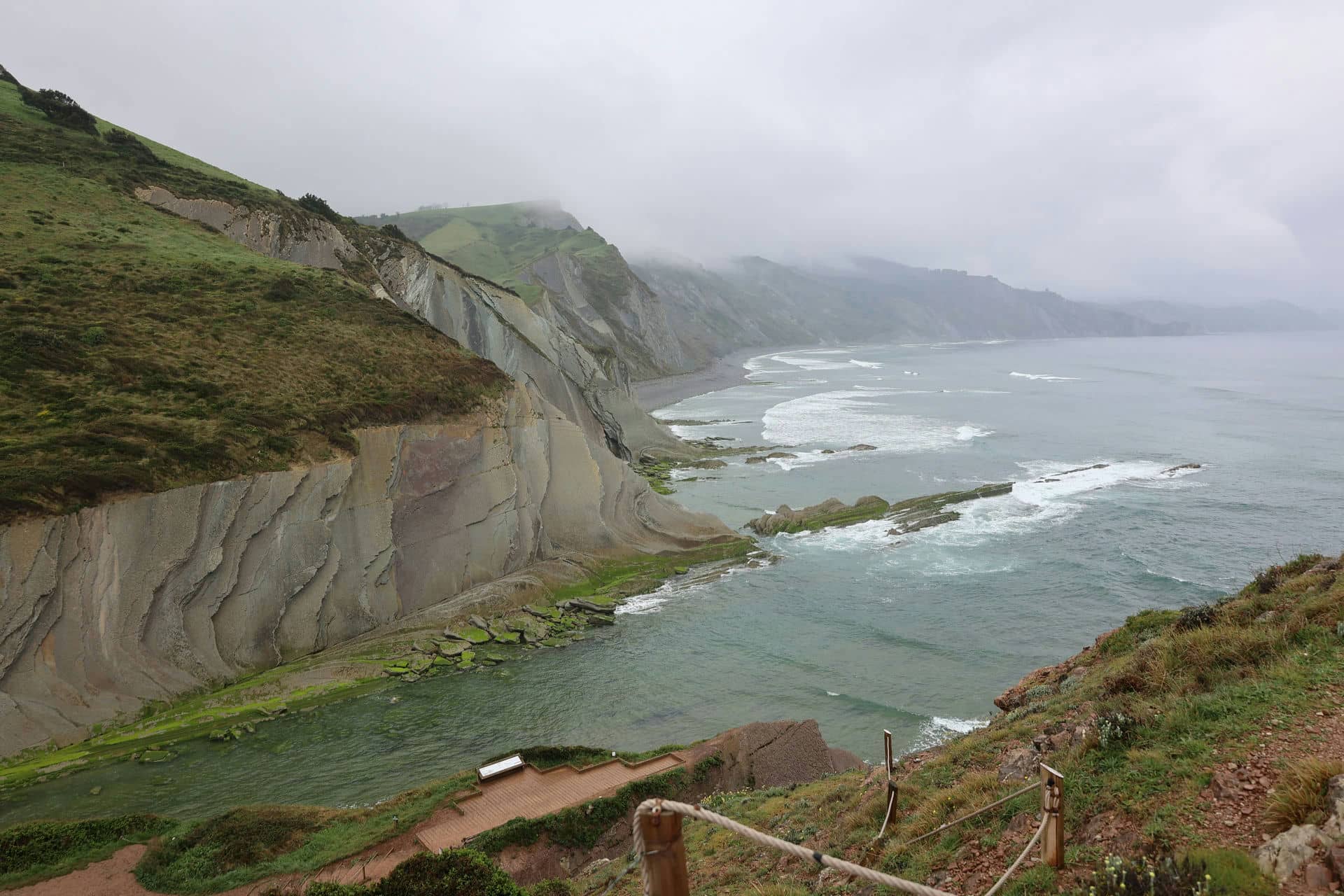 Zumaia Steilküste