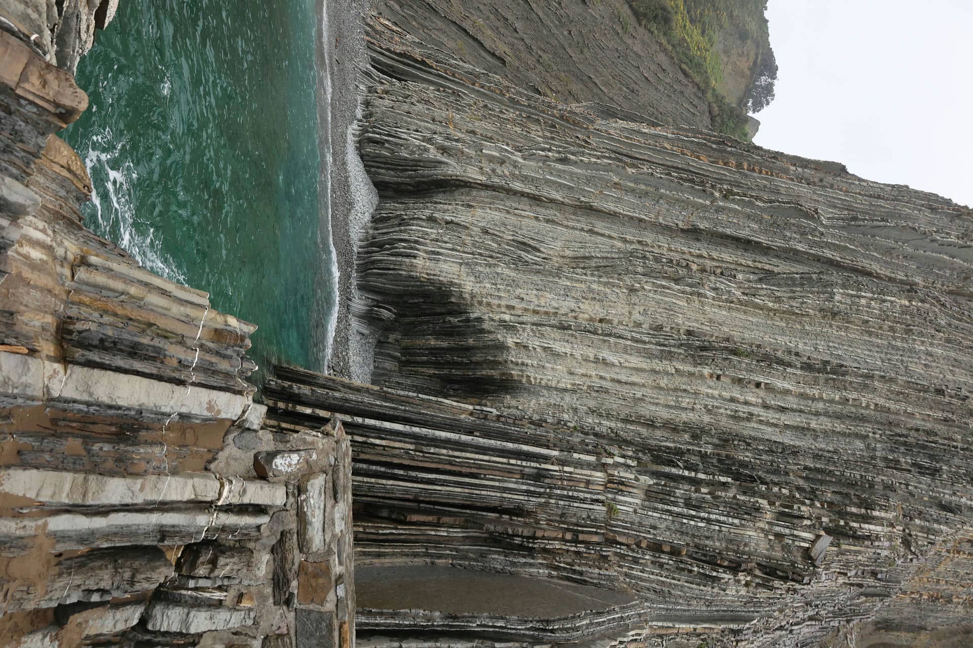 Zumaia Steilküste